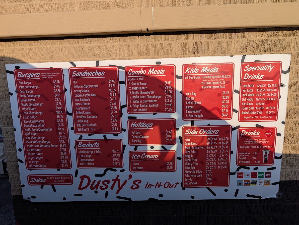 Dusty's In-N-Out Menu - Image 3